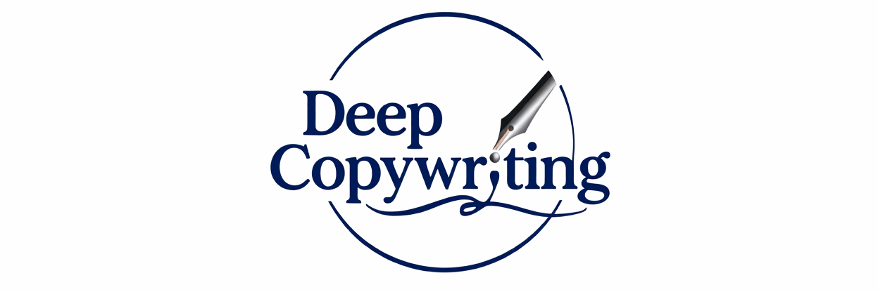 logo deep copywriting transparent