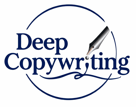 logo deep copywriting transparent